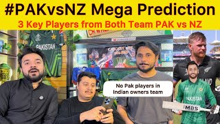 Download lagu PAK vs NZ Match Mega Prediction 3 Key players from Both teams | No PAK player in Indian franchises mp3