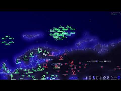 EU vs Russia - nuclear whipeout [DEFCON - No commentary gameplay]