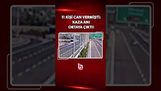 KAZA ANININ GÖRÜNTÜSÜ ORTAYA ÇIKTI! Manisa'da 11 kişinin hayatını kaybettiği kaz