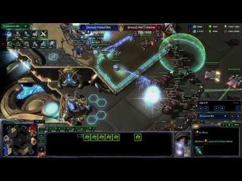 SeKo Starcraft - HeroMarine vs HasuObs Game 2 - Pro SC2 HOTS Replays