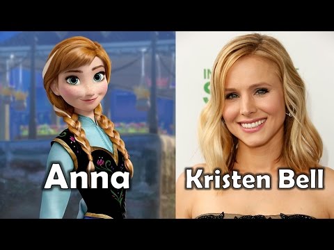 Characters and Voice Actors - Frozen