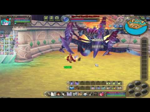 Krona FlyFF - Abyssal Cove Walkthrough on Harlequin [High Tier Gear]