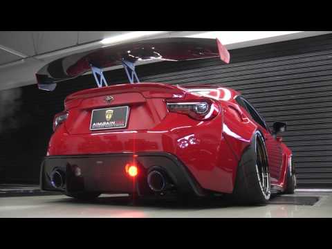 AIMGAIN GT TOYOTA 86 / SCION FR-S GTループマフラー