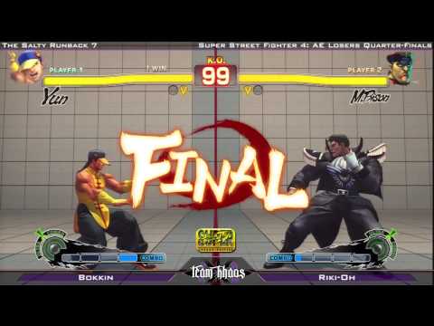 The Salty Runback 7 SSF4AE - Bokkin vs Riki-Oh Losers Quarters