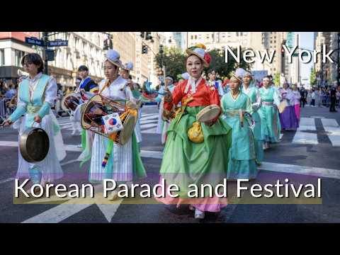 Korean Festival and Parade 2025 New York City | 4K