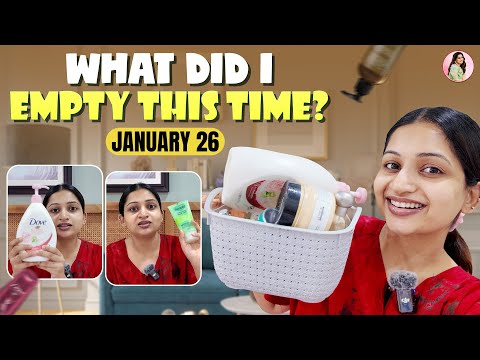Products I used completely | Nakshathra Nagesh
