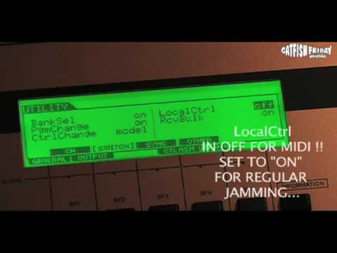 Part 1 - MIDI SET UP FOR MOTIF 8 and MIDI SOFTWARE PROGRAMS (CUBASE/GARAGEBAND,et) PART 1