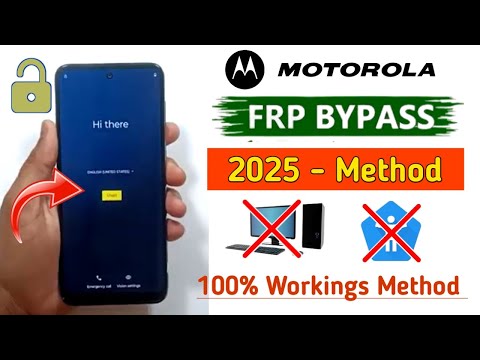 All Moto Frp Bypass 2025 👉 | All Motorola Android 12/13/14 Google/Frp Bypass Without Pc | Update |