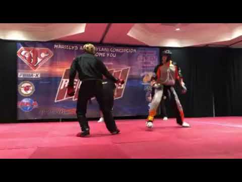 Yoskar Gamez  vs Brayan Rodriguez - Point Fighting Redlands Invitational