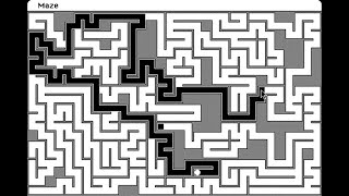 Macintosh Game: Amazing (1984 Steve Capps)