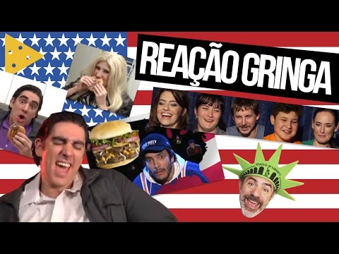 GRINGOS REAGEM À SÁTIRA DO ADNET SOBRE AMERICANOS