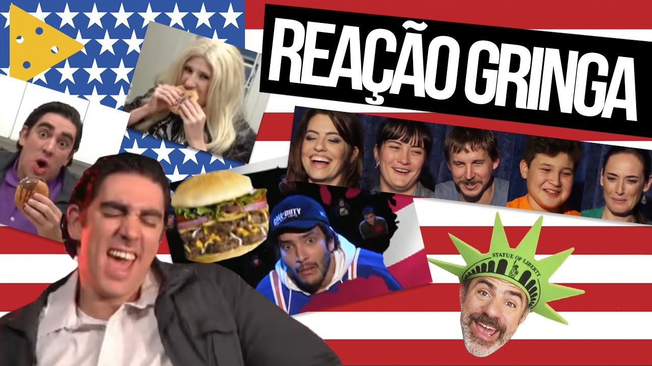 GRINGOS REAGEM À SÁTIRA DO ADNET SOBRE AMERICANOS