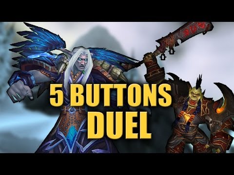 The 5 Buttons Duel Challenge (Boomkin VS Warrior) FT. PILAV