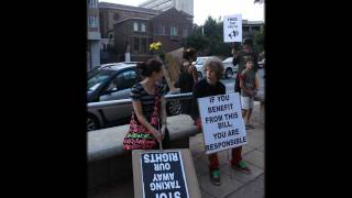 Free Media Protest Against The Secrecy Bill