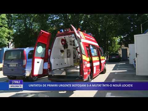 Unitatea de Primiri Urgențe Botoșani s-a mutat într-o nouă locație