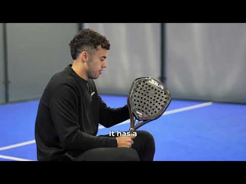 Siux Fenix PRO 5 Black 2025 Padel Racket by Leo Augsburger | Padel Racket Australia