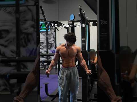 The Perfect 5-Day Workout Split 🦾