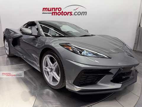 2024 Chevrolet Corvette Stingray Coupe 1LT in Gray for sale at Munro Motors in Brantford, ON