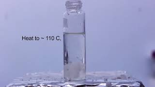 Supplemental Video: Sodium Acetate Demo