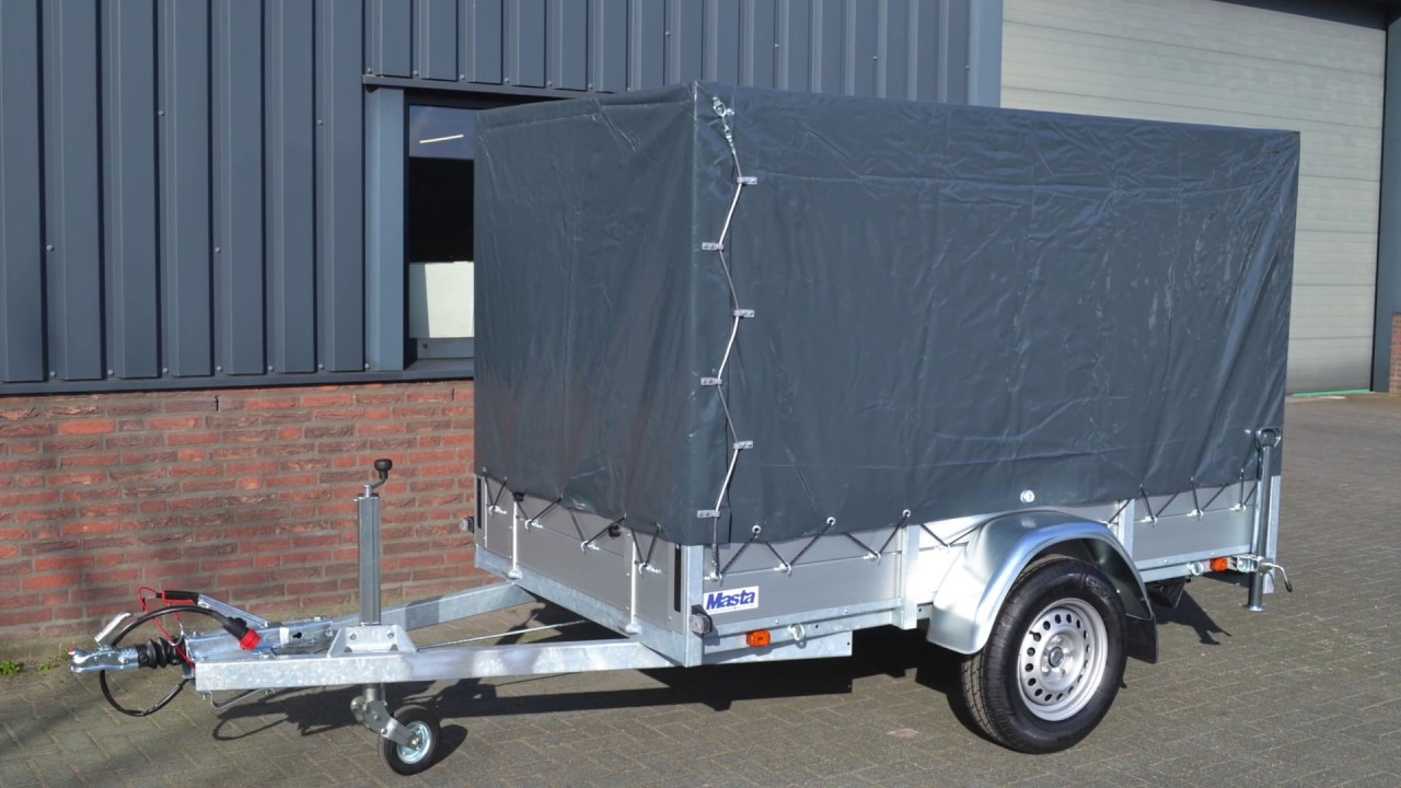 Anssems BSX huif montage | Masta Aanhangwagens | Masta.nl