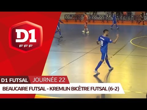 J22 : Beaucaire Futsal - Kremlin Bicêtre Futsal (6-2)