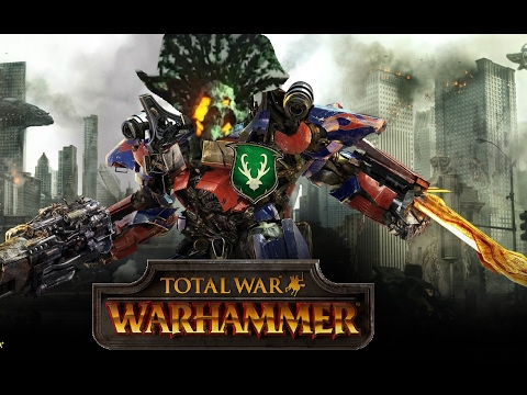 Total War Warhammer Online Battle #196: Wood Elves vs Greenskins - OPTIMUS TREE