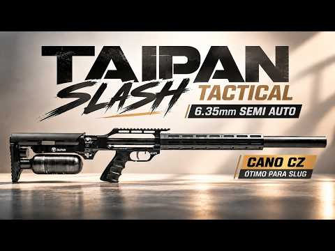 PCP Taipan Slash Tactical 6.35mm Review Completo