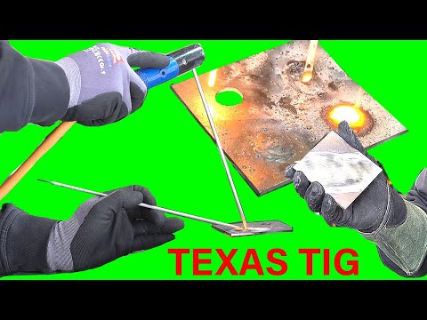 Mit 2 Elektroden große Löcher zuschweißen? | Texas TIG Welding