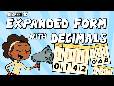 Expanded Form with Decimals | Place Value Song for Kids