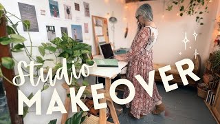 Room Makeover & Studio Tour