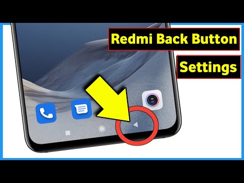 Redmi Back Button Settings | Back Button Settings In Redmi