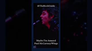 Maybe I’m Amazed - Paul McCartney/Wings (Live) | song was written and released in 1970 #thebeatles