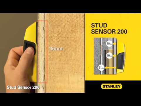 STANLEY metalo ir medienos ieškiklis S200 STHT0-77406 video