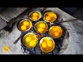 Most Amazing Duck 14 Eggs Poach Making In Patna Rs 40 Only L Bihar Street Food