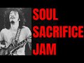 Soul Sacrifice Santana Style Guitar Jam Track (G Minor)
