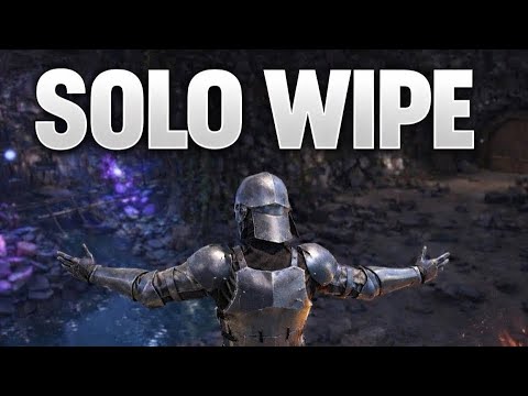 BROKEN Pirate CAVE I SOLO MESA WIPE I ARK PvP