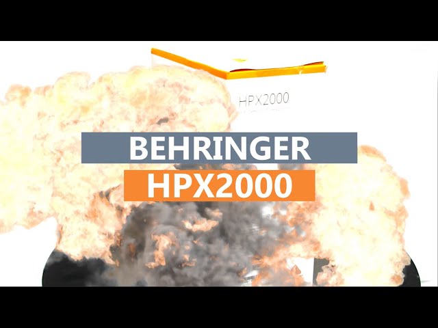 Vídeo relacionado con Behringer HPX2000 Auriculares DJ de alta definición