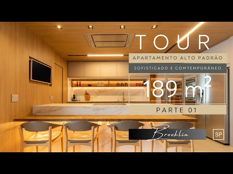 TOUR OF A 189 m² HIGH-END APARTMENT IN BROOKLIN PART 1