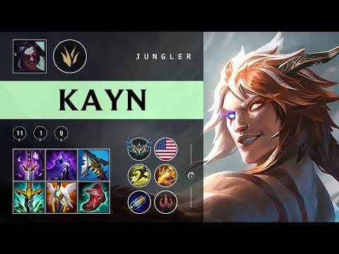 Kayn Jungle vs Kindred - NA Challenger Patch 25.23