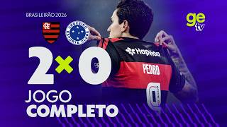 FLAMENGO X CRUZEIRO | AO VIVO E COM IMAGENS | CAMPEONATO BRASILEIRO | ge tv