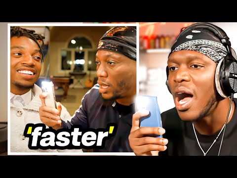 KSI Reacts To Zias & Blou Funniest Moments