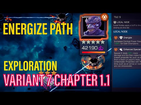 Variant 7 Chapter 1.1 Energize Path | Marvel Contest Of Champions