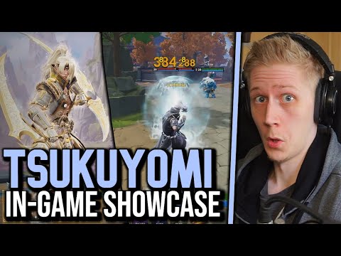 TSUKUYOMI IN-GAME SHOWCASE: HIS HYBRID SCALING & ASPECT IS GONNA BE INSANE!