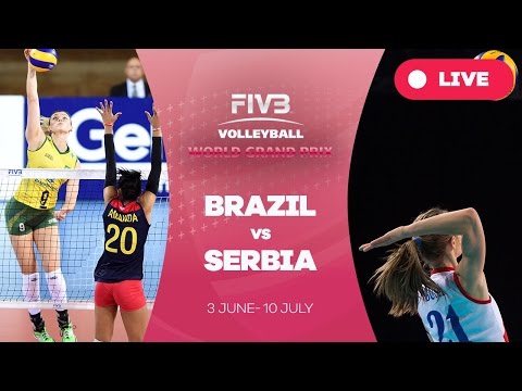 Brazil v Serbia - Group 1: 2016 FIVB Volleyball World Grand Prix