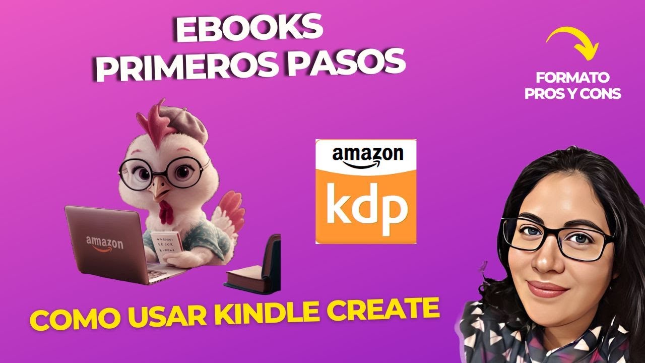 Como crear Ebooks para Amazon - Kindle Create Tutorial Pasos Iniciales