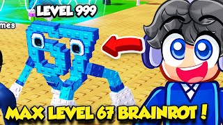 I Bought MAX LEVEL 67 BRAINROT In Brainrot Tower Defense!