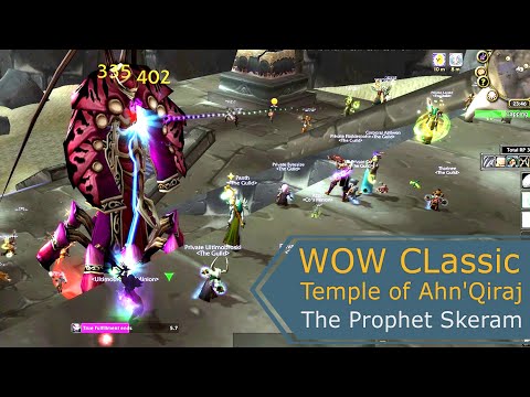 WoW Classic AQ40 - The Prophet Skeram, Shadow Priest Perspective
