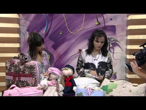 Mulher.com 27/06/2014 - Maleta Porta Lingerie por Mara Uroz - Parte 2