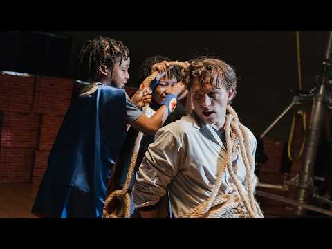 Tom Holland Filmed a Superhero Movie With Kids