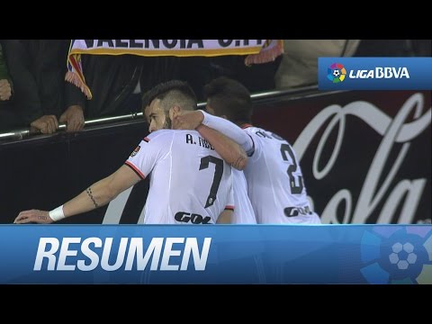 Resumen de Valencia CF (3-2) UD Almería